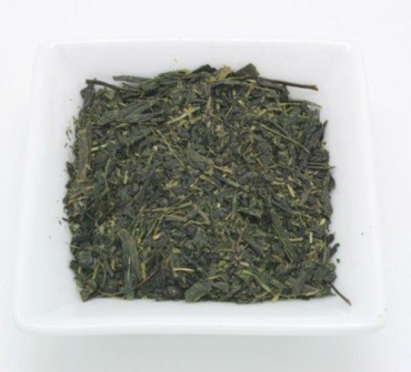 画像1: ＜業務用＞かぶせ茶（リーフタイプ 500g） (1)