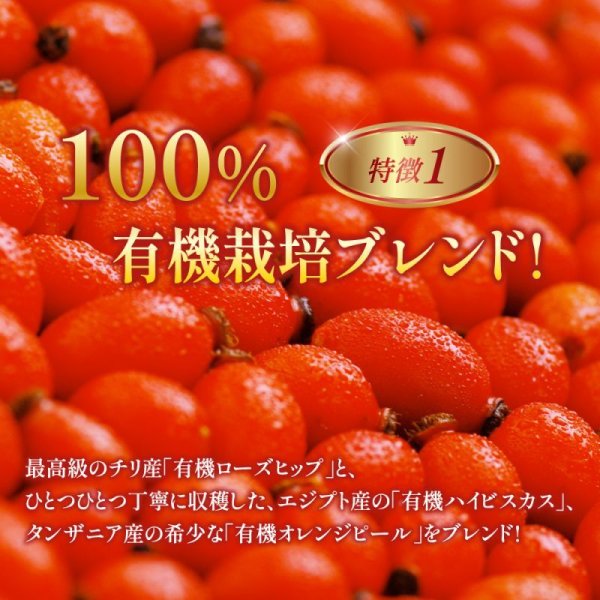画像5: 有機ローズヒップブレンドヴィーナスの紅い果実(ティーバッグ12個) (5)